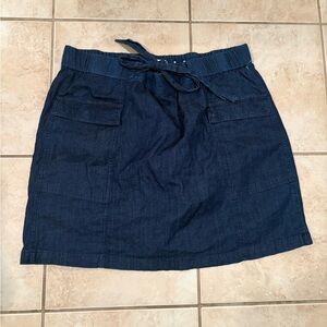 Westport Dark Blue Mini Skirt
